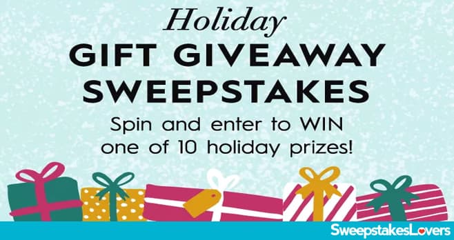 BHG Holiday Gift Giveaway Spinner Sweepstakes 2022
