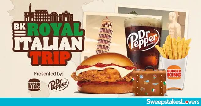 Burger King Royal Chicken Sandwich Sweepstakes 2022