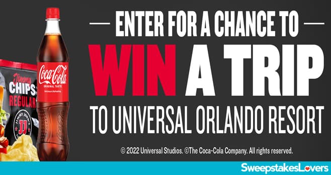 Coca-Cola and Jimmy John's Universal Orlando Resorts Sweepstakes 2022