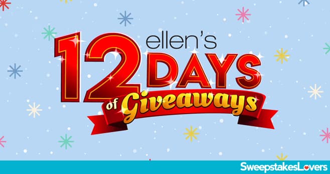 Ellen Shop 12 Days Of Christmas Giveaways 2023