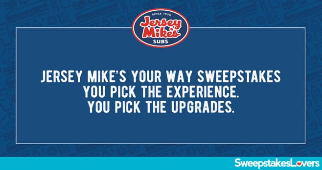 Live Nation Jersey Mike's Sweepstakes 2023