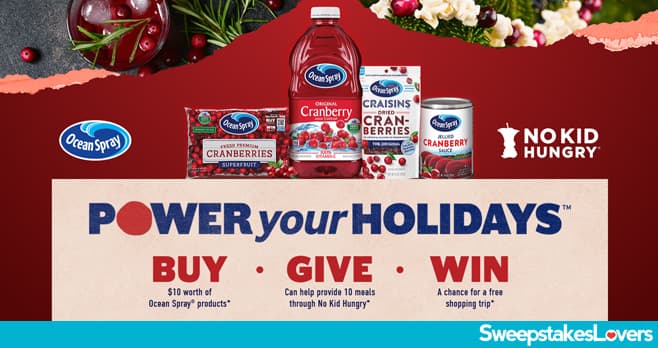 Ocean Spray All That Power Sweepstakes 2022