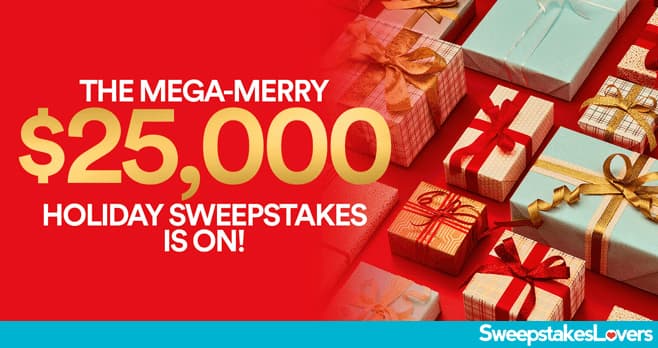 Simon Mega Merry $25,000 Sweepstakes 2022