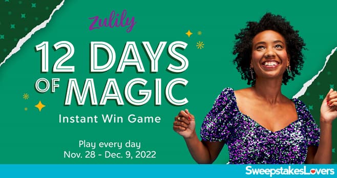 Zulily 12 Days of Magic Instant Win Game 2022