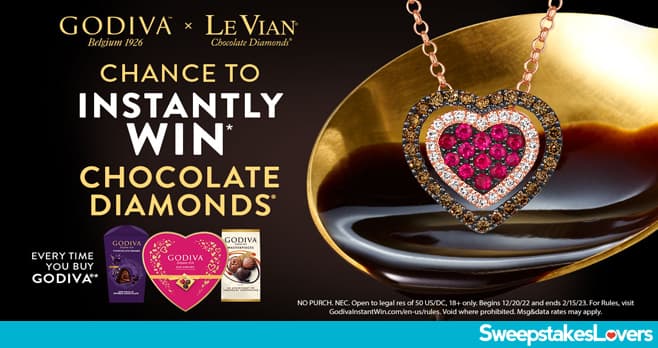 Godiva Valentine's Day Instant Win Game 2023