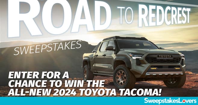 Major League Fishing Toyota Road To REDCREST Sweepstakes 2024