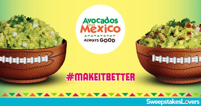 Avocados From Mexico Big Game Sweepstakes 2023