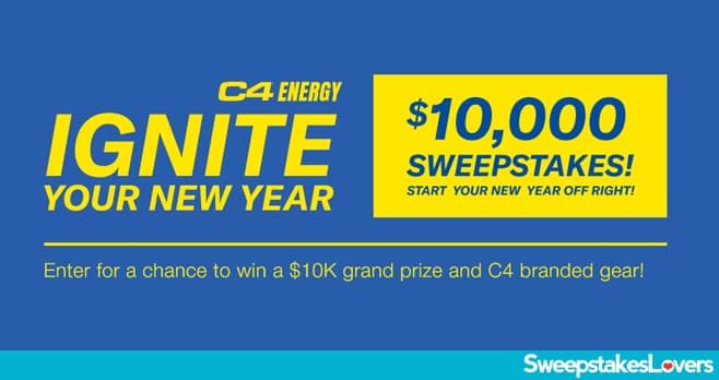 C4 Energy Ignite Your New Year Sweepstakes 2023