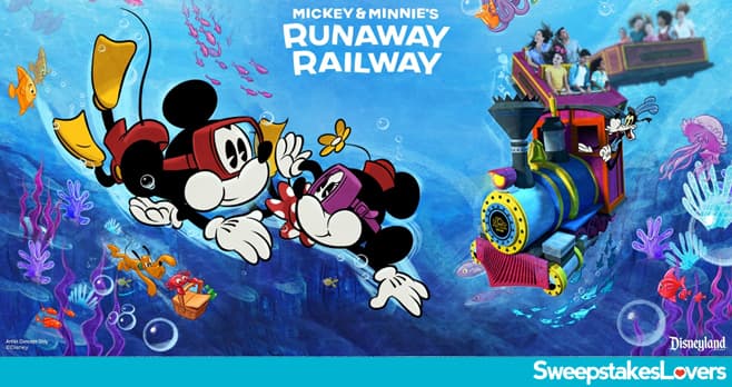 Disney Movie Insiders Mickey & Minnie's Runaway Railway Sweepstakes 2023