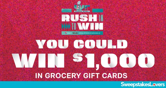 Pepsi Rush In To Win Sweepstakes 2023