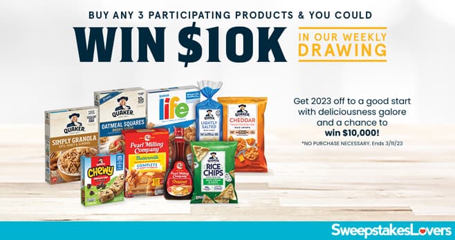 Quaker New Year Sweepstakes 2023
