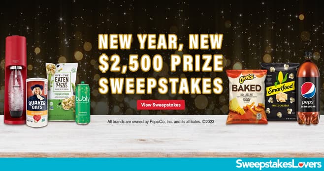 Tasty Rewards New Year, New Prize Sweepstakes 2023