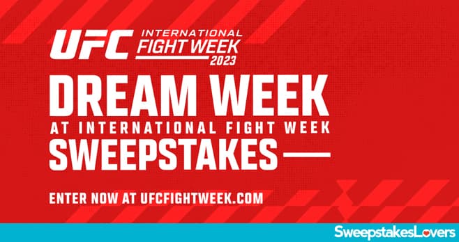 UFC Dream Week Sweepstakes 2023