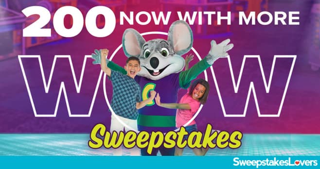 Chuck E. Cheese 200 Now With Wow Sweepstakes 2023