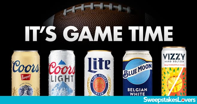 Molson Coors It's Game Time Sweepstakes 2023