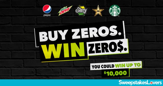 Pepsi Buy Zeros Win Zeros Sweepstakes 2023