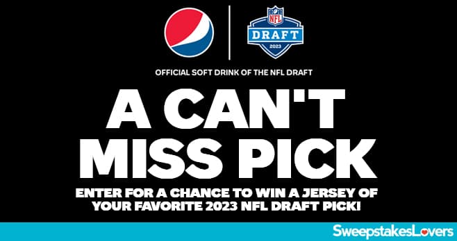 Pepsi Pick Your Jersey Sweepstakes 2023