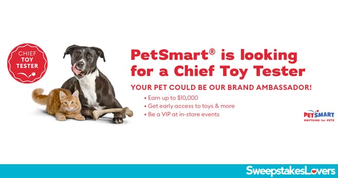 PetSmart Chief Toy Tester Contest 2023