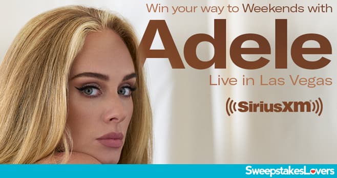 SiriusXM Weekends with Adele Sweepstakes 2023