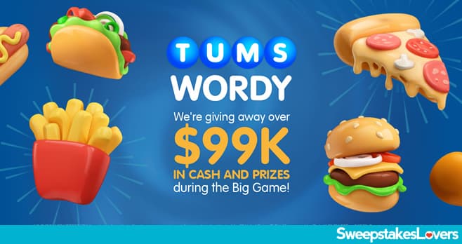 TUMS TUMSWORDY Sweepstakes 2023