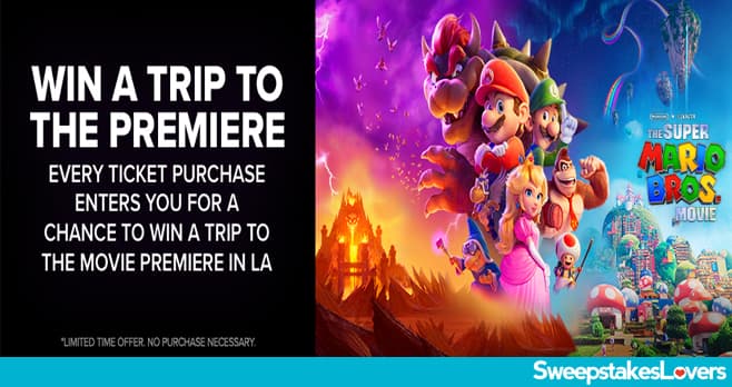 Fandango Super Mario Bros Movie Sweepstakes 2023