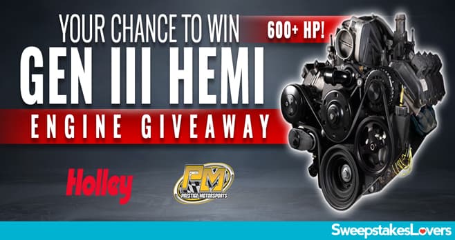 Holley Hemi Engine Sweepstakes 2023