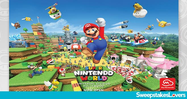 My Nintendo SUPER NINTENDO WORLD Family Fun Sweepstakes 2023