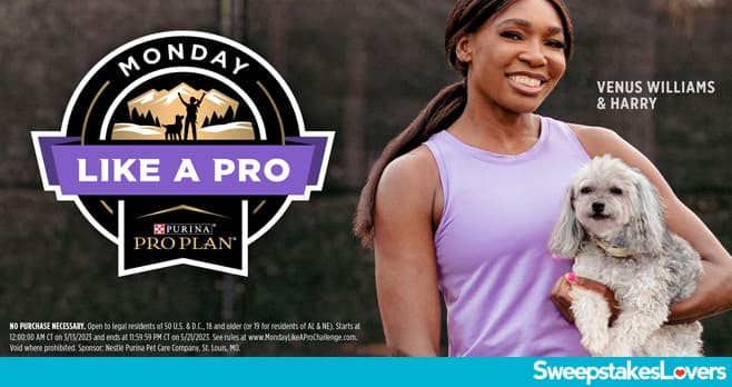 Purina Monday Like A Pro Challenge Sweepstakes 2023