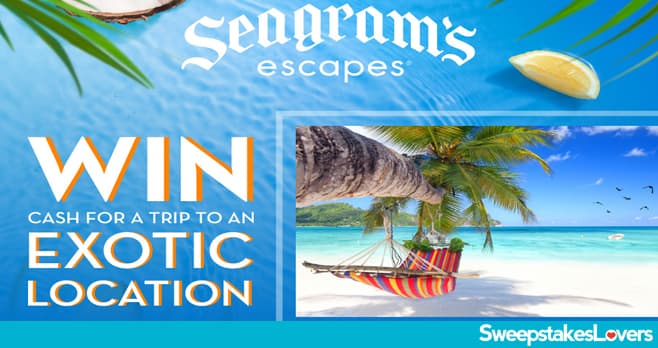 Seagram's Escapes Exotic Vacation Sweepstakes 2023