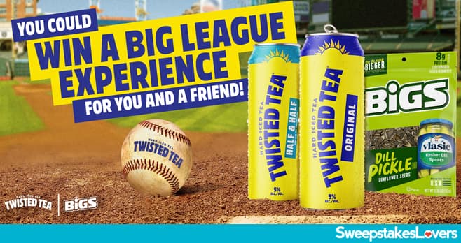 Twisted Tea BIGS Baseball Sweepstakes 2023
