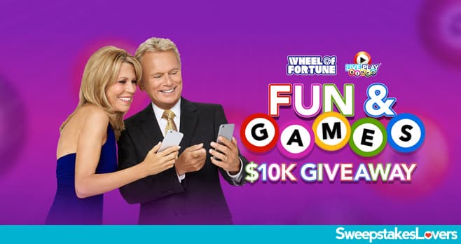 Wheel Of Fortune Fun & Games $10K Giveaway 2023