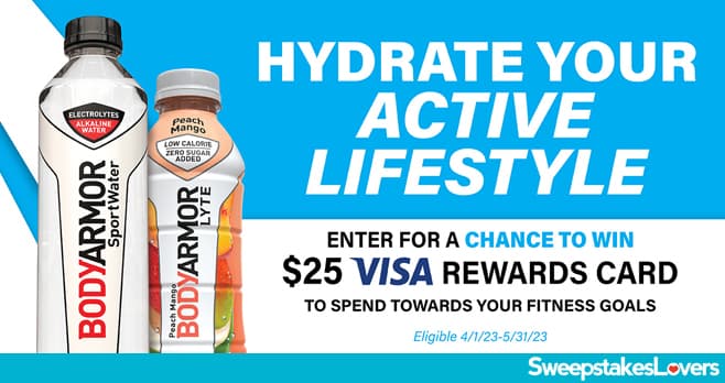 BODYARMOR Hydrate Your Lifestyle Sweepstakes 2023