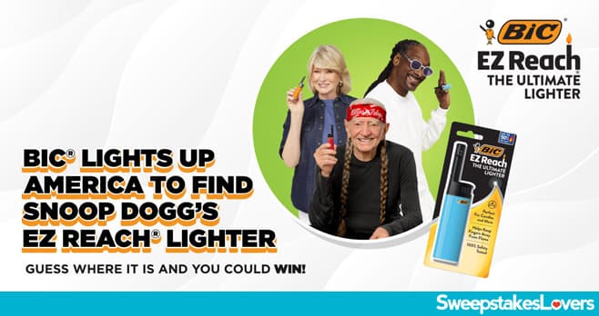 Help Find Snoop Dogg BIC EZ Reach Lighter Sweepstakes 2023