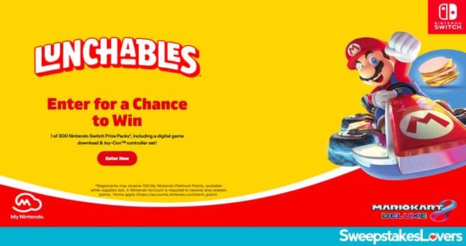 Lunchables Nintendo Switch Sweepstakes 2024