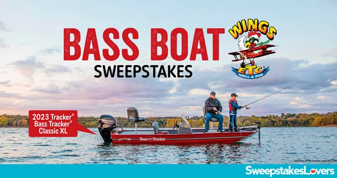 Wings Etc Bass Boat Sweepstakes 2023