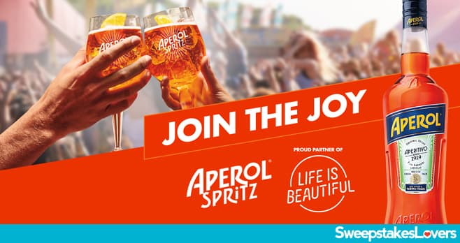 Aperol Join The Joy Sweepstakes 2023