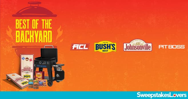 Best of the Backyard Sweepstakes 2023