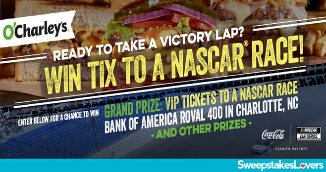 Coca-Cola O'Charley's Stock Car Racing Getaway Sweepstakes 2023