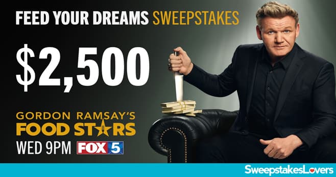 Fox 5 Gordon Ramsay's Food Stars Sweepstakes 2023