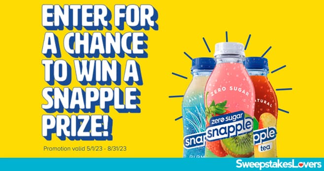 Snapple Instant Win Game 2023