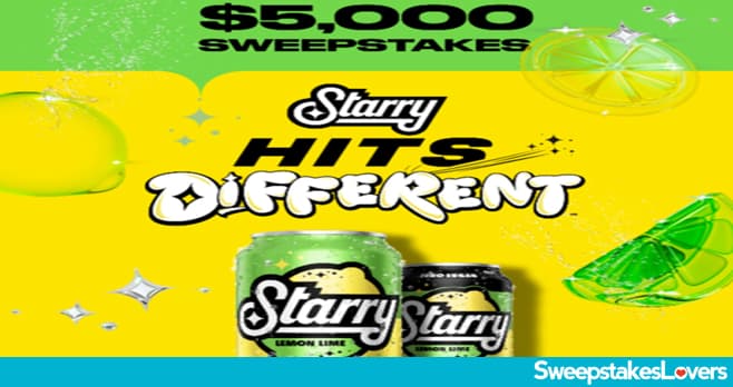 Tasty Rewards Starry $5,000 Sweepstakes 2023