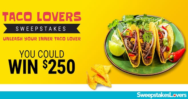 Valpak Taco Lovers Sweepstakes 2023