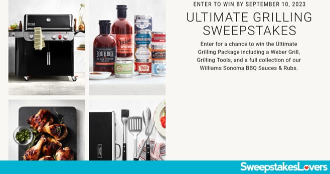 Williams Sonoma Grilling Giveaway 2023