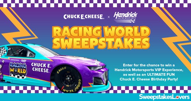 Chuck E. Cheese Racing World Sweepstakes 2023