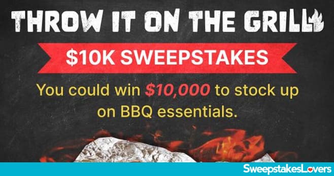 Food Network Throw It On The Grill $10K Sweepstakes 2023
