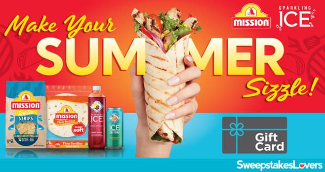 Mission Foods Sparkling Ice Sizzling Summer Sweepstakes 2023