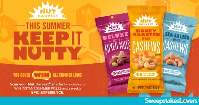 Nut Harvest This Summer Keep It Nutty Instant Win Game & Sweepstakes 2023