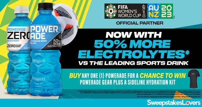 POWERADE Summer Soccer Sweepstakes 2023