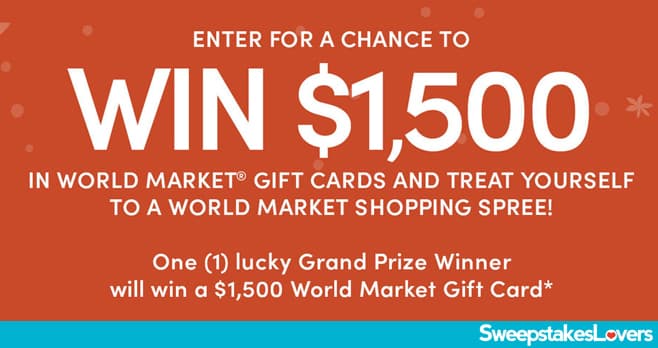 World Market Summer Shopping Spree Giveaway 2023