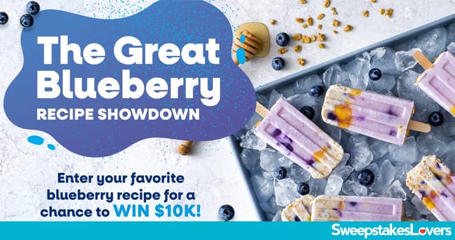 The Great Blueberry Recipe Showdown Contest & Sweepstakes 2023